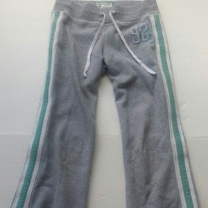Abercrombie pants sweats Gray Small Sm S Womens yo